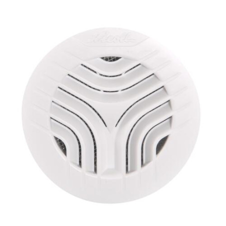 Grille d'aération ronde intérieure blanche, pour tube PVC, tuyau et gaine