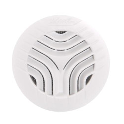 Grille d'aération ronde intérieure blanche, pour tube PVC, tuyau et gaine