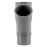 Culotte simple 87°30, mâle-femelle, à coller, en PVC