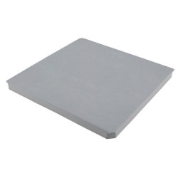 Couvercle pour regard eaux pluviales, piéton, 25x25 cm