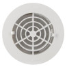 Grille ferm.adapt s/tuyau 100 moustiquaire