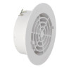 Grille ferm.adapt s/tuyau 100 moustiquaire