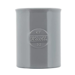 Coulisse, femelle-femelle, à coller, en PVC