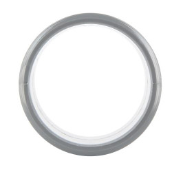 Coulisse, femelle-femelle, à coller, en PVC