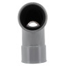 Coude double parallèle en PVC 87°30, femelle-femelle