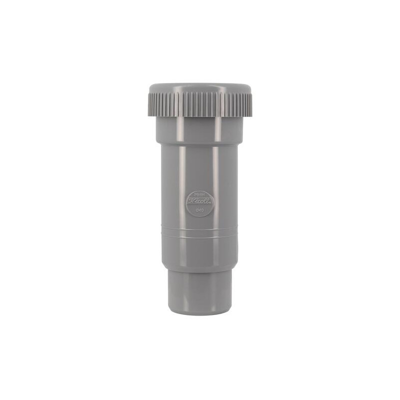 Manchon de dilatation, Ø 40 mm, mâle, gris, en PVC