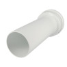 Manchon droit d’évacuation, Ø 90 mm, longueur 300 mm, joint 85/107, blanc