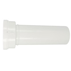 Manchon droit d’évacuation, Ø 90 mm, longueur 300 mm, joint 85/107, blanc