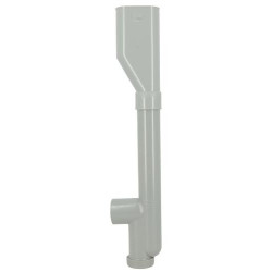 Siphon double m.a.l. sortie verticale