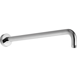 Bras de douche rond chromé