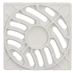 Grille PVC blanc 100