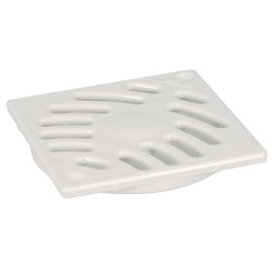 Grille PVC blanc 100
