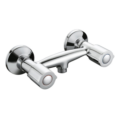 Mélangeur pour douche AKVO NF - têtes céramiques demi-tour - chromé