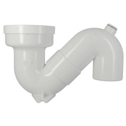 Siphon siège turque sortie verticale Ø100 - réf. YU2V