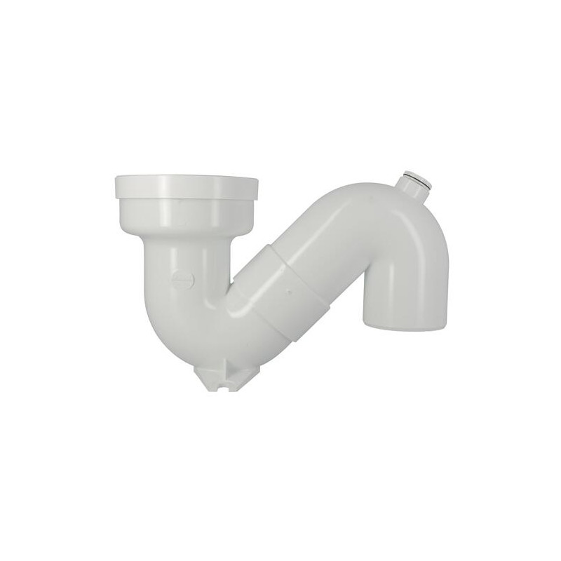 Siphon siège turque sortie verticale Ø100 - réf. YU2V