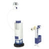 Mécanisme double volume avec robinet flotteur, système à câble, culot G 3/8"