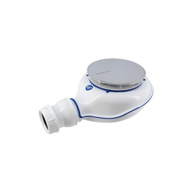 Bonde receveur de douche TURBOFLOW®2, technologie bi-matière, sans capot