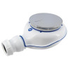 Bonde receveur de douche TURBOFLOW®2, technologie bi-matière, sans capot