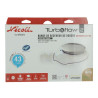 Bonde receveur de douche TURBOFLOW®2, technologie bi-matière, sans capot
