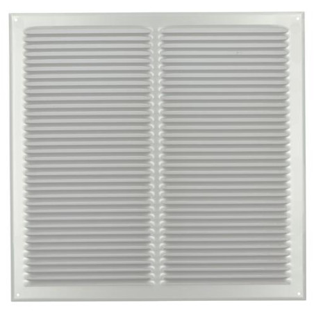 Grille persienne alu gris moustiquaire