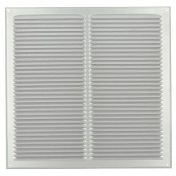 Grille persienne alu gris moustiquaire