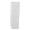 Réservoir de chasse semi-bas blanc, double volume