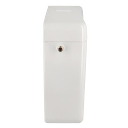 Réservoir de chasse haut blanc, simple volume