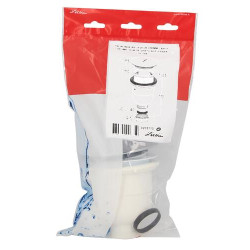 Bonde receveur de douche, Ø 90 mm, sortie verticale Ø 40 mm, capot ABS chromé
