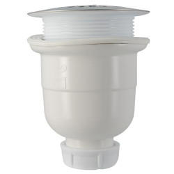 795-bonde douche 90 a grille/1 1/2 vertical