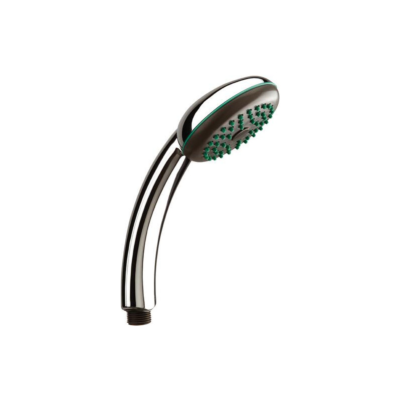 Douchette à main Liner 1 jet pluie anticalcaire, ABS chromé Ø 90 mm, raccord G 1/2