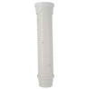 Pipe souple de WC, Ø 100, longueur 570 mm, en PVC blanc
