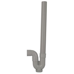Siphon double m.a.l. sortie verticale