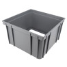 Rehausse pour regard eaux pluviales, 25x25x12,50 cm, gris clair