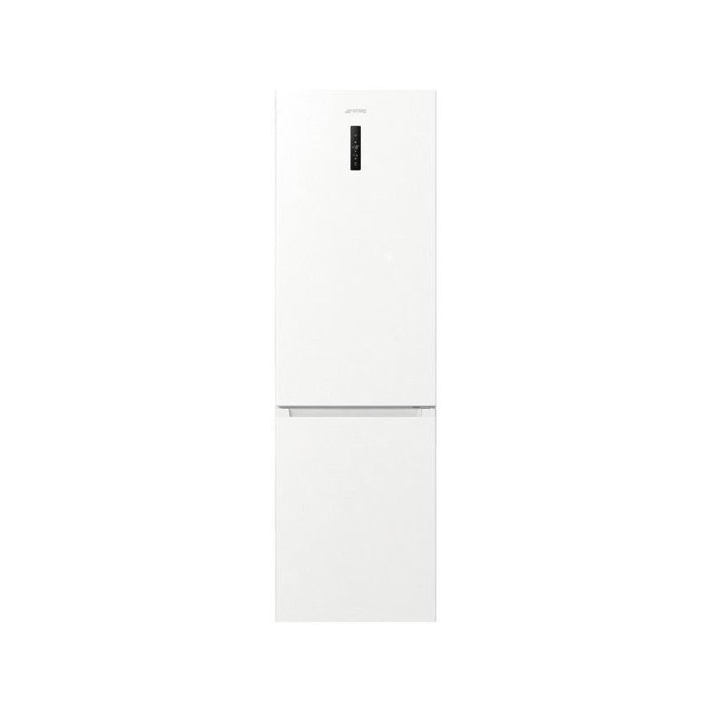 SMEG Combiné, 200 cm, Blanc, Froid ventilé total *