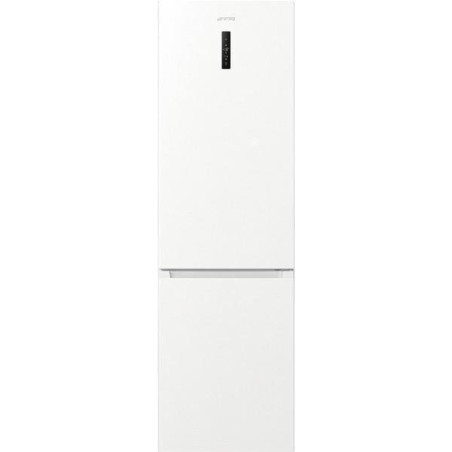 SMEG Combiné, 200 cm, Blanc, Froid ventilé total *