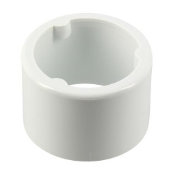 Réduction incorporée, mâle-femelle, à coller, blanc, en PVC