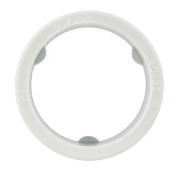Réduction incorporée, mâle-femelle, à coller, blanc, en PVC
