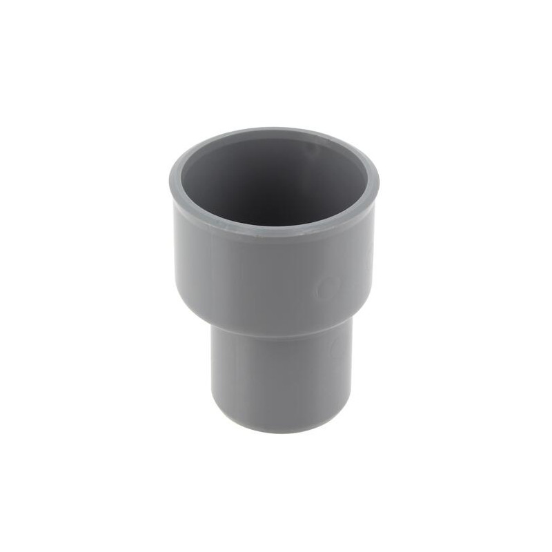 Manchette de réparation, mâle-femelle, à coller, gris, en PVC