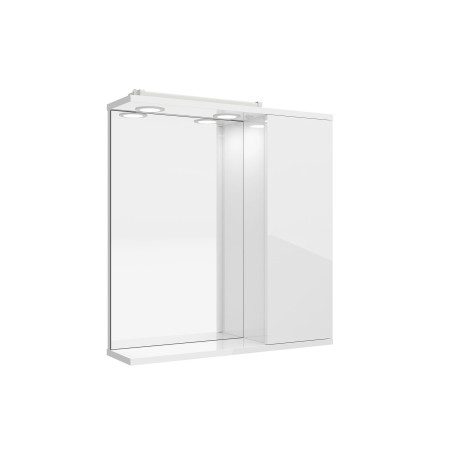 Armoire colonne LOIRA Blanc Brillant - 4 formats