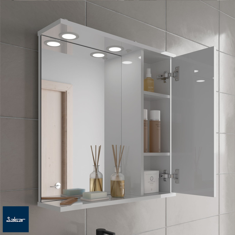 60 cm · 60 cm - 1 porte + miroir