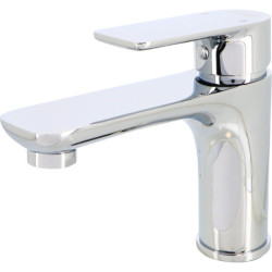 Mitigeur pour lavabo DILO chromé - vidage clic-clac ABS NF