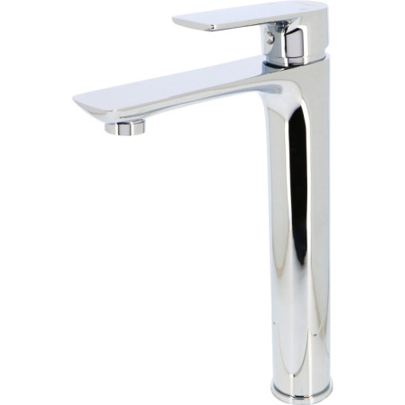 Mitigeur haut pour lavabo DILO chromé - vidage clic-clac ABS NF