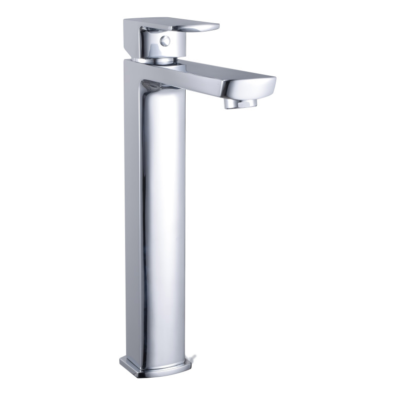 Mitigeur haut pour lavabo DOUR chromé - vidage clic-clac laiton