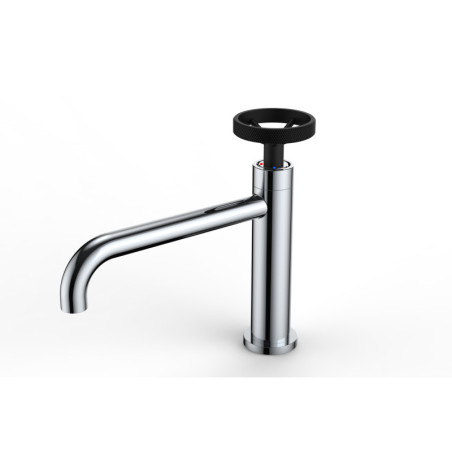 Mitigeur type industriel pour lavabo HANUM chromé - sans vidage