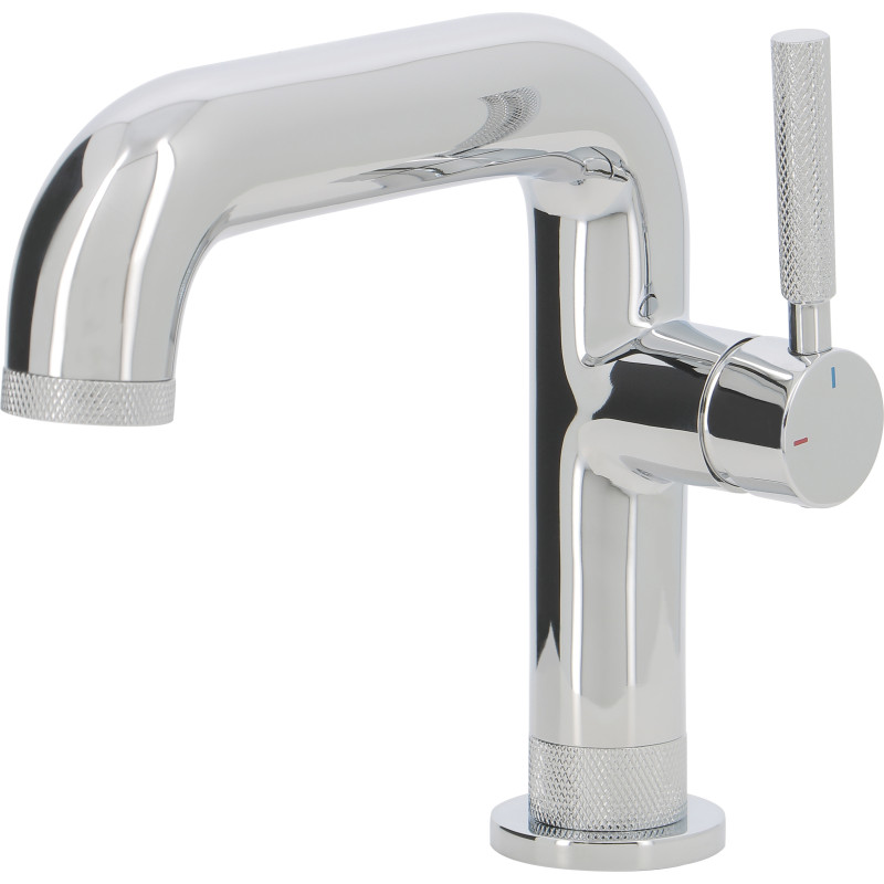 Mitigeur type industriel pour lavabo HANUM chromé - vidage clic-clac ABS NF