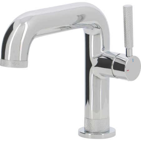 Mitigeur type industriel pour lavabo HANUM chromé - vidage clic-clac ABS NF