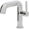 Mitigeur type industriel pour lavabo HANUM chromé - vidage clic-clac ABS NF