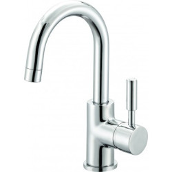 Mitigeur haut pour lavabo METSI chromé - vidage clic-clac ABS NF, réf. MET130