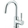 Mitigeur haut pour lavabo METSI chromé - vidage clic-clac ABS NF, réf. MET130