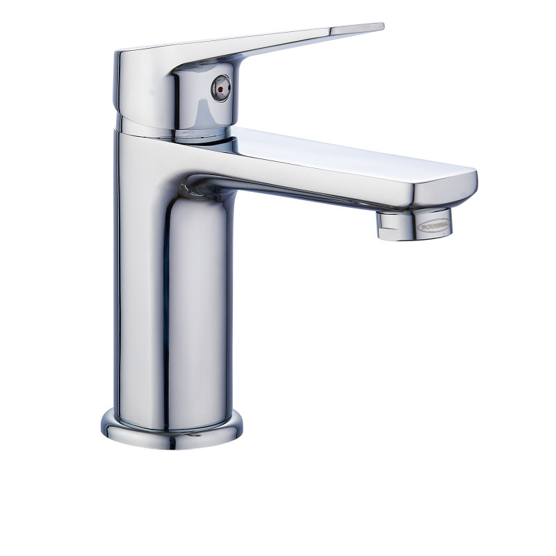 Mitigeur pour lavabo RUWA chromé - vidage clic-clac ABS